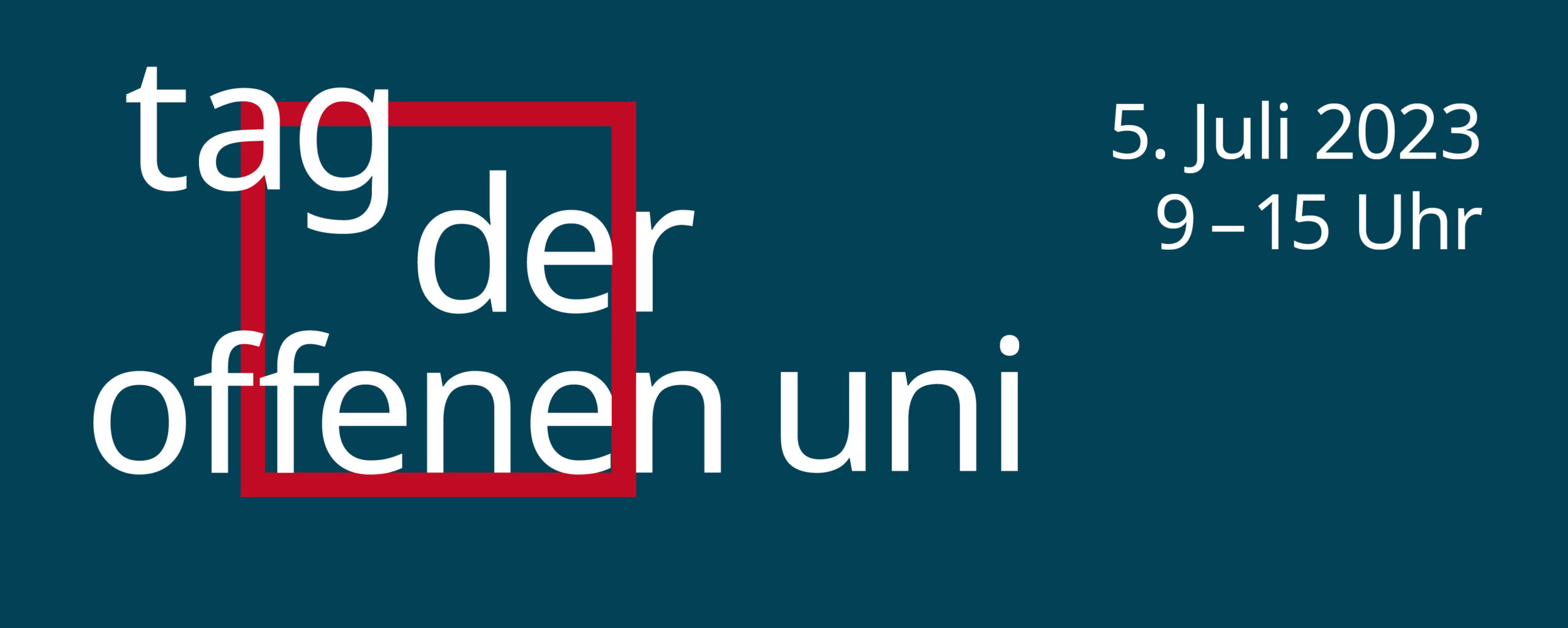 Tag der offenen Uni 2023